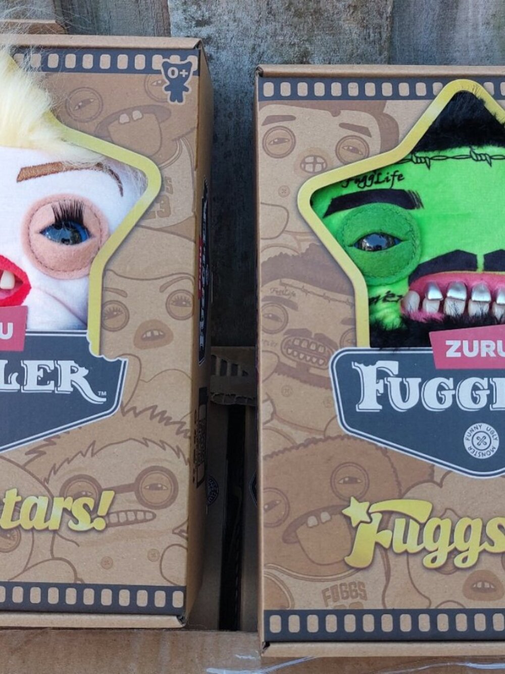 NEW Fuggler Zuru Complete Set of 5 Fuggstars Swift, Malone, Elvis, Jordan, Ed - Picture 4 of 5